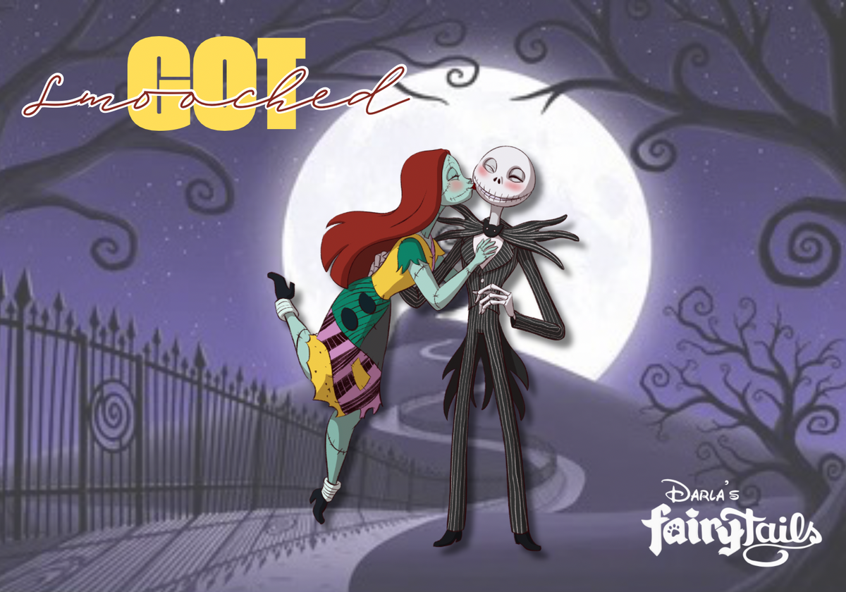 PRESALE - "GOT SMOOCHED" Jack & Sally Fantasy Pin