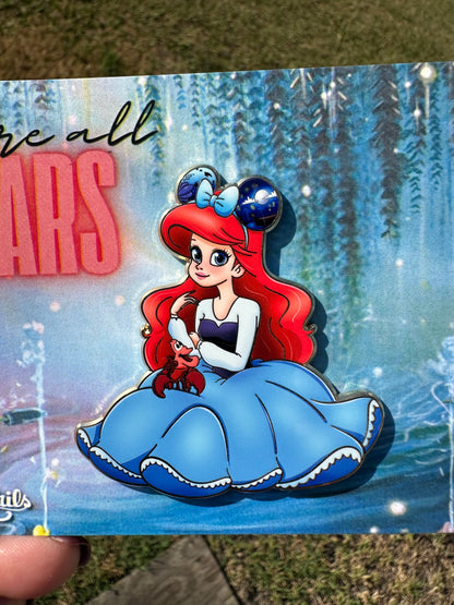 "We're All Ears" Ariel Fantasy Pin