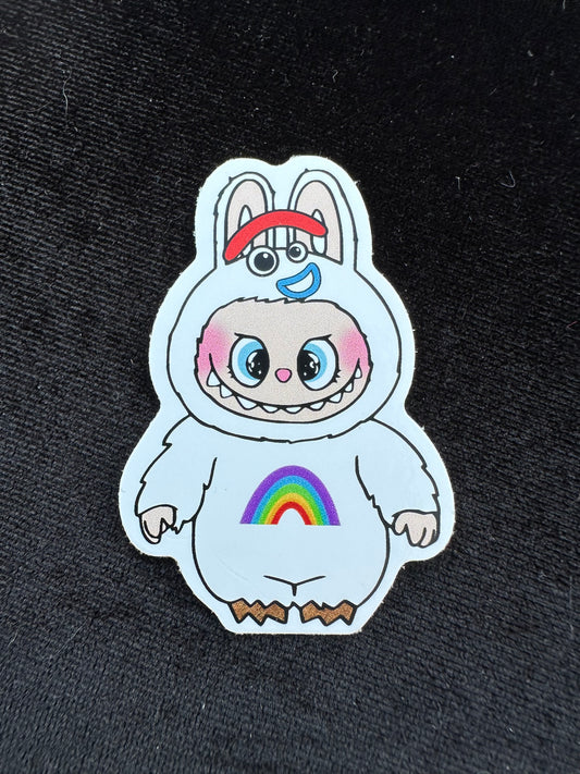 Labubu Toy Story Forky Sticker