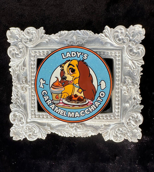 Disney Lady and the Tramp Lady "Pawbucks" Fantasy Pin