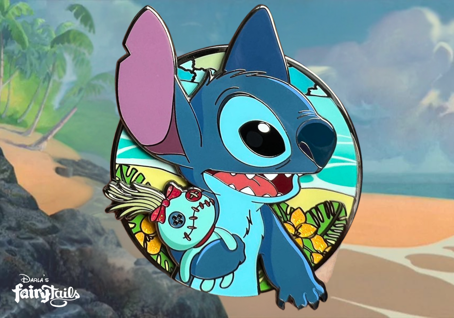 Disney Stitch Profile "Enchanted Expressions" Fantasy Pin