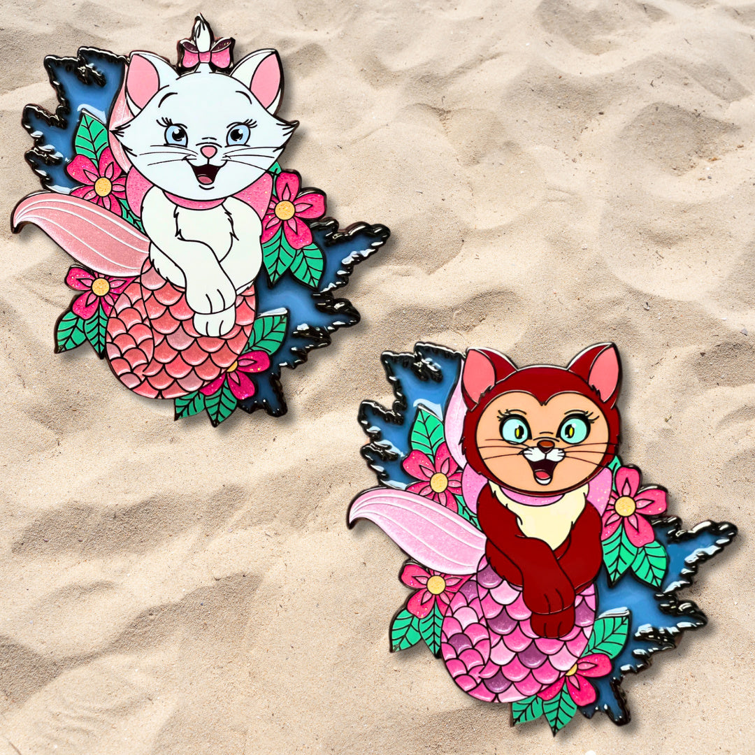 Disney “Purrmaids” Fantasy Pin LE30 Marie or Dinah