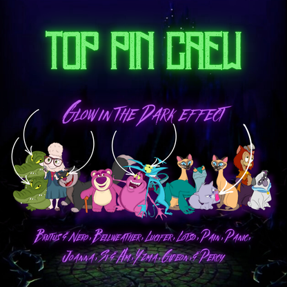 PRESALE - Villain Crew LE60 Jumbo Villain Fantasy Pin