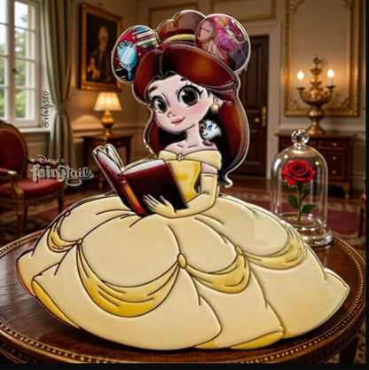 "We're All Ears" Belle Fantasy Pin