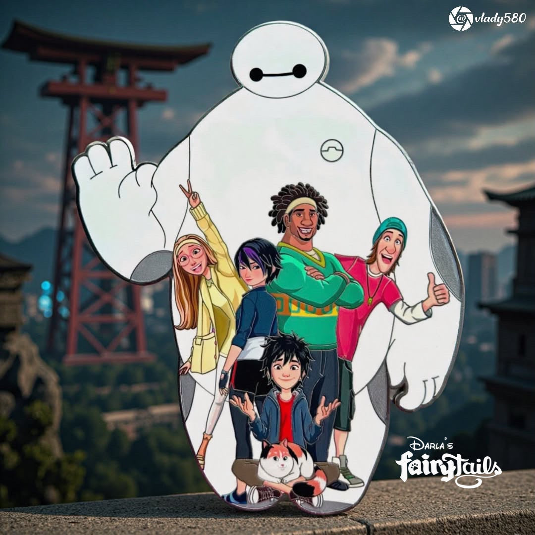 “Tales Within” Big Hero 6 Baymax Fantasy Pin