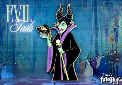 Evil Tails Mali & Diablo Fantasy Pin