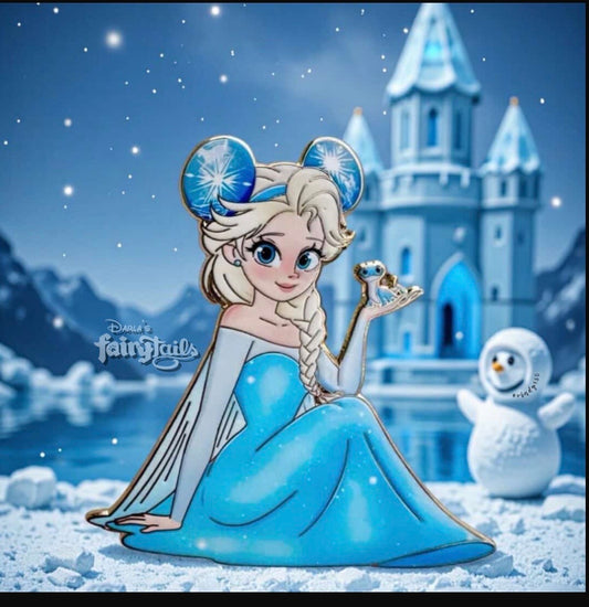 "We're All Ears" Elsa Fantasy Pin