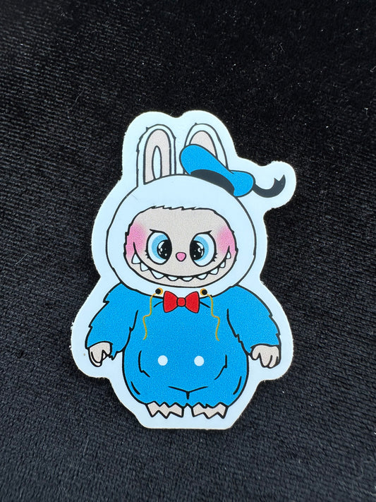 Labubu Donald Sticker