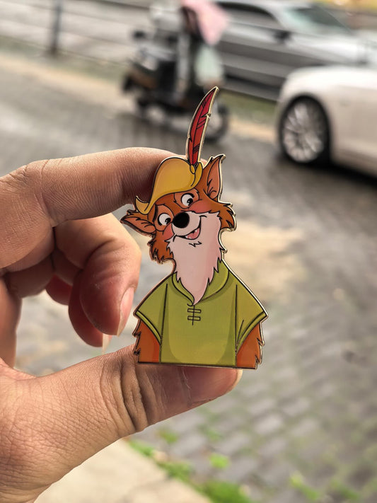 “Wild Expressions” Robin Hood Fantasy Pin