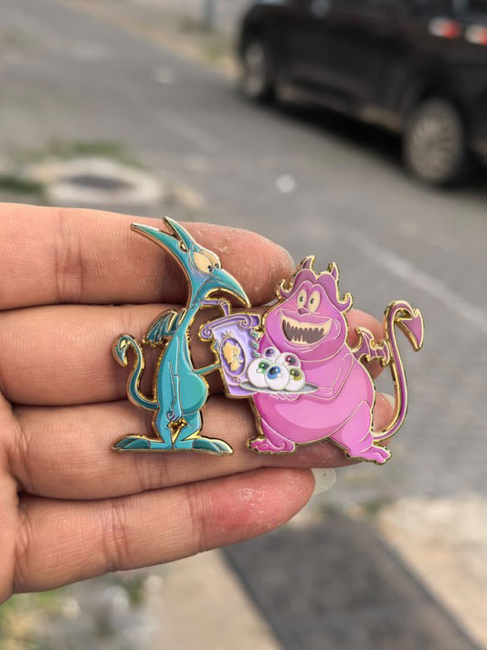 Tails & Treats Pain & Panic Fantasy Pin