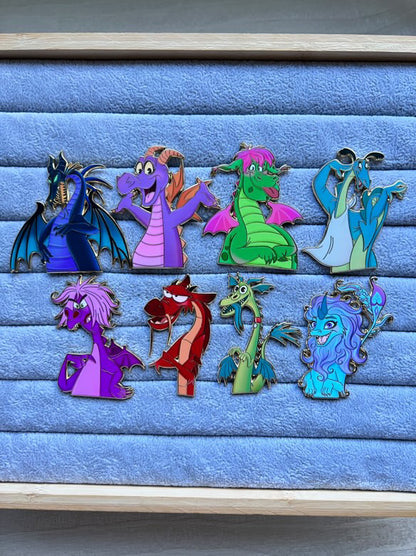 Wild Expressions The Reluctant Dragon Fantasy Pin