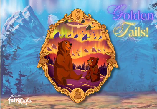 PRESALE - Golden Tails Brother Bear LE30 Disney Fantasy Pin