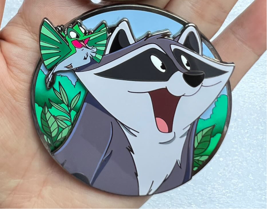 Meeko & Flint Profile "Enchanted Expressions" Fantasy Pin