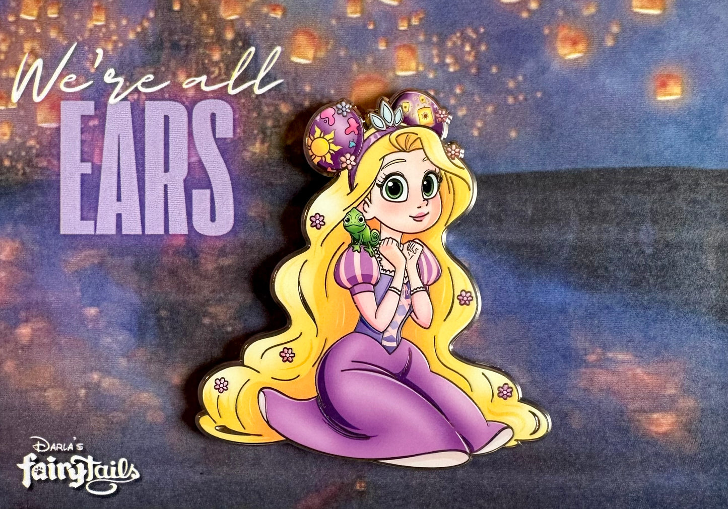 "We're All Ears" Rapunzel Fantasy Pin