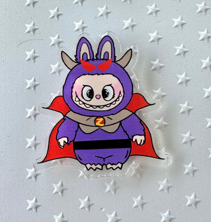 Labubu dressed as Toy Story Characters Acrylic Pin