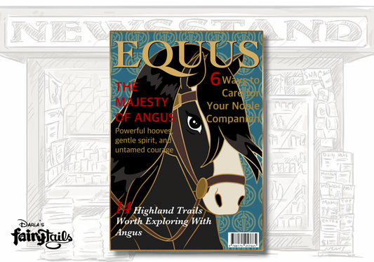 PRESALE - "Critter Chronicles" Angus Fantasy Pin