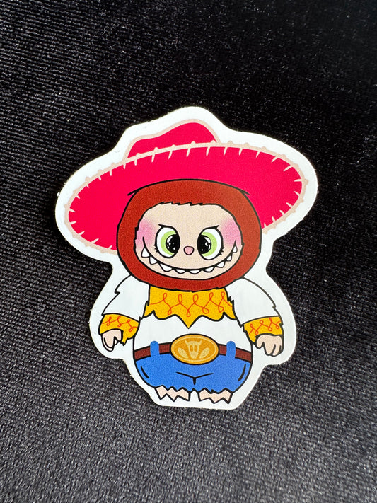Labubu Toy Story Jessie Sticker