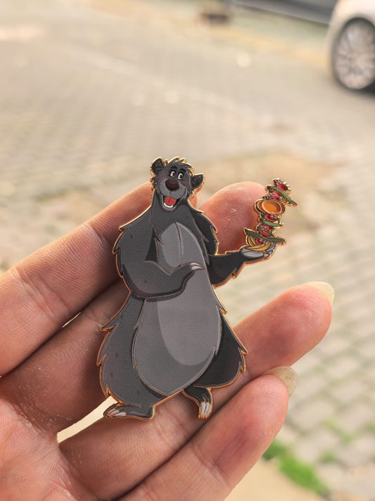“Tails & Treats” Jungle Book’s Baloo Fantasy Pin