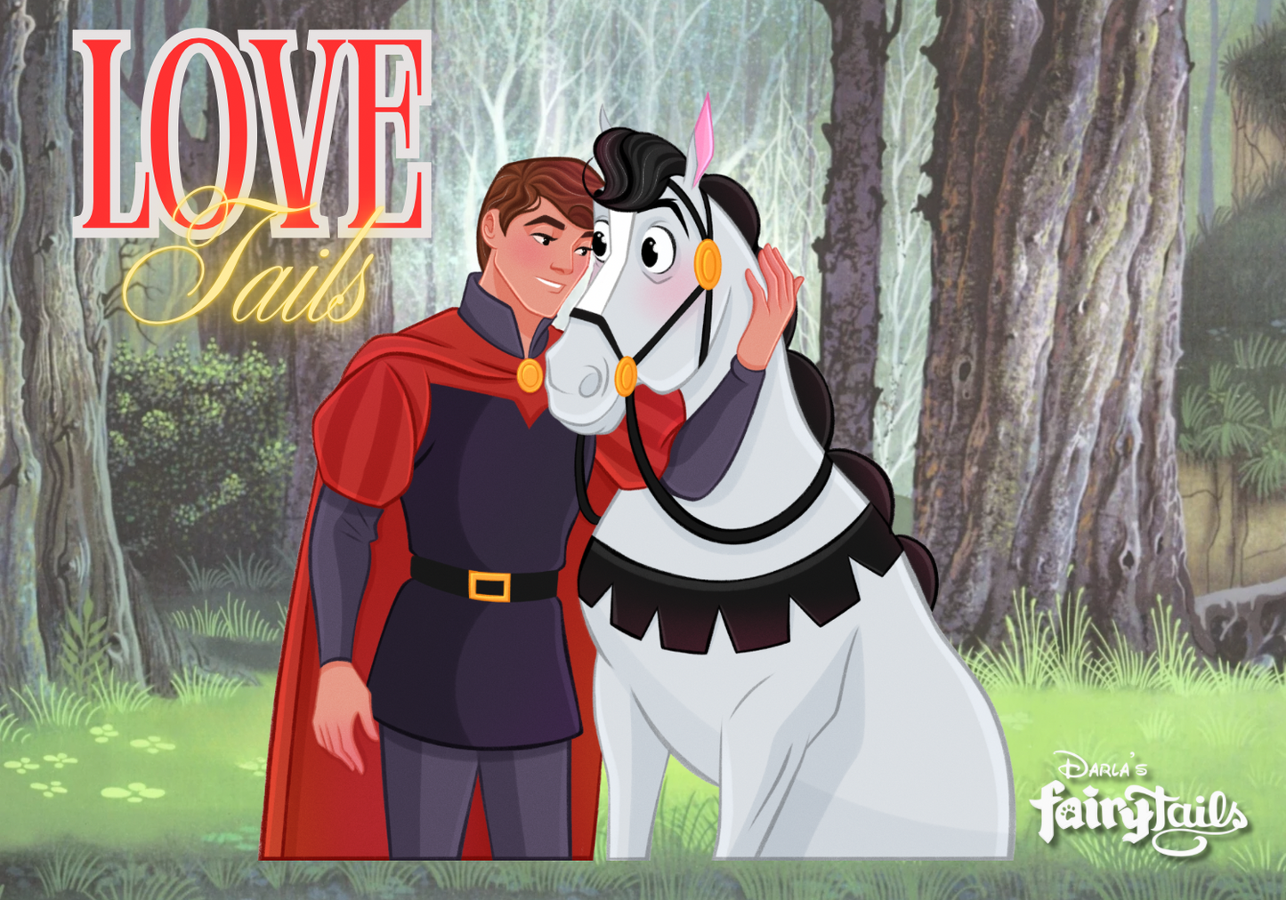 PRESALE - "Love Tails" Prince Phillip & Samson Fantasy Pin