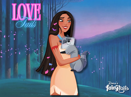 PRESALE - Love Tails Pocahantas & Meeko Fantasy Pin