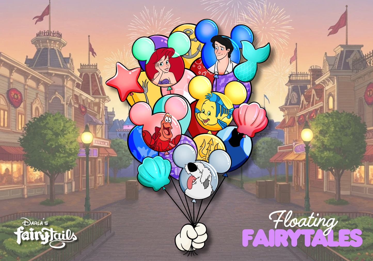 PRESALE - "Floating Fairytales" Little Mermaid Fantasy Pin