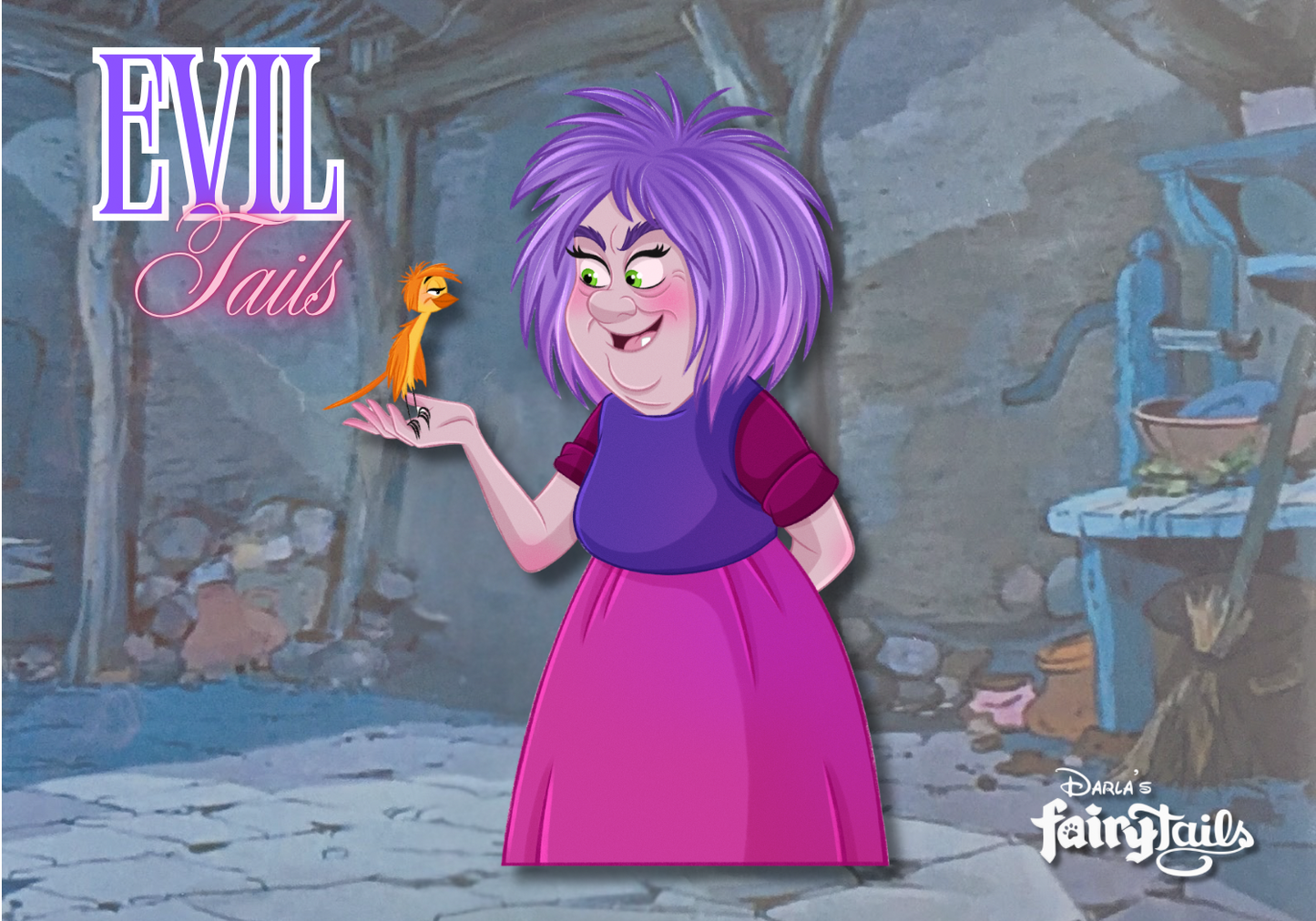 PRESALE - "Evil Tails" Madam Mim Fantasy Pin