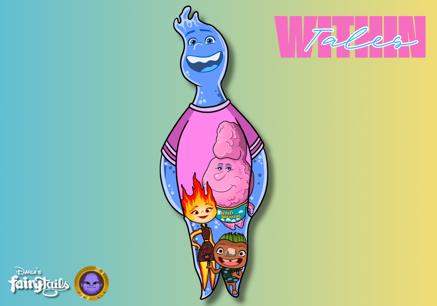 PRESALE - “Tales Within” Wade Fantasy Pin
