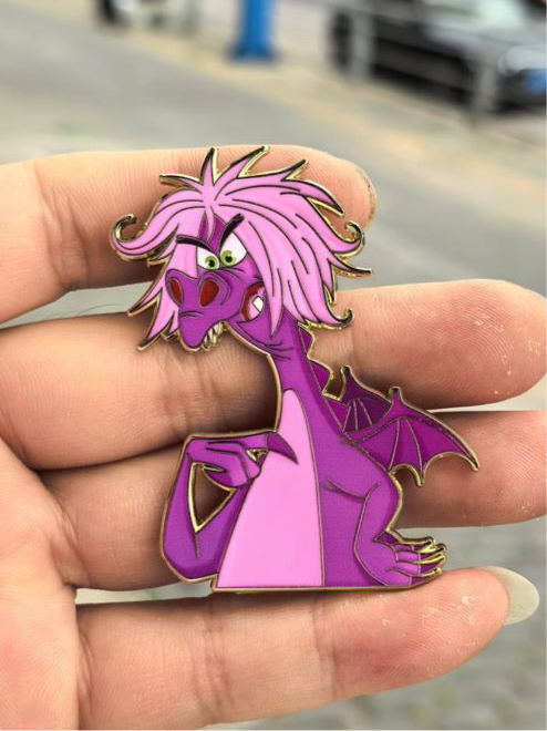 Wild Expressions Madam Mimm Dragon Fantasy Pin