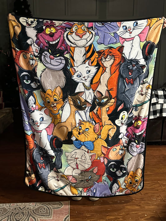 PRESALE - Disney Cat Fleece Blanket