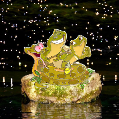 Disney Princess and the Frog “FIREFLY FIVE & LOU" Fantasy Pin