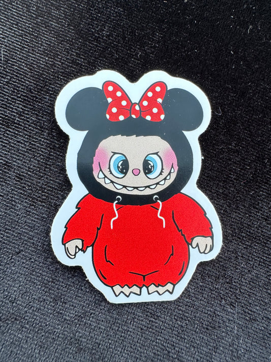 Labubu Minnie Sticker