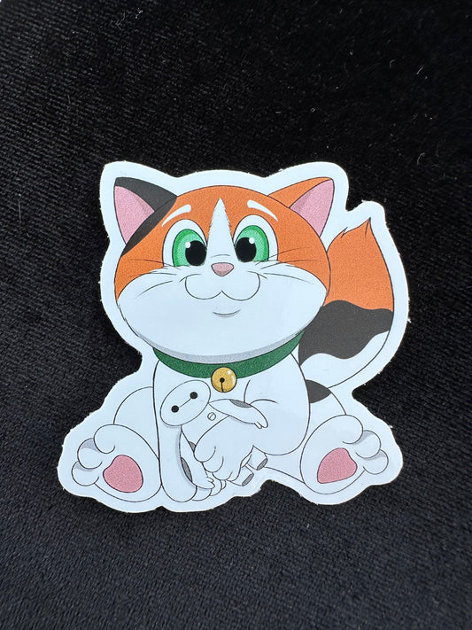 Cuddle Critters Baymax Mochi Sticker