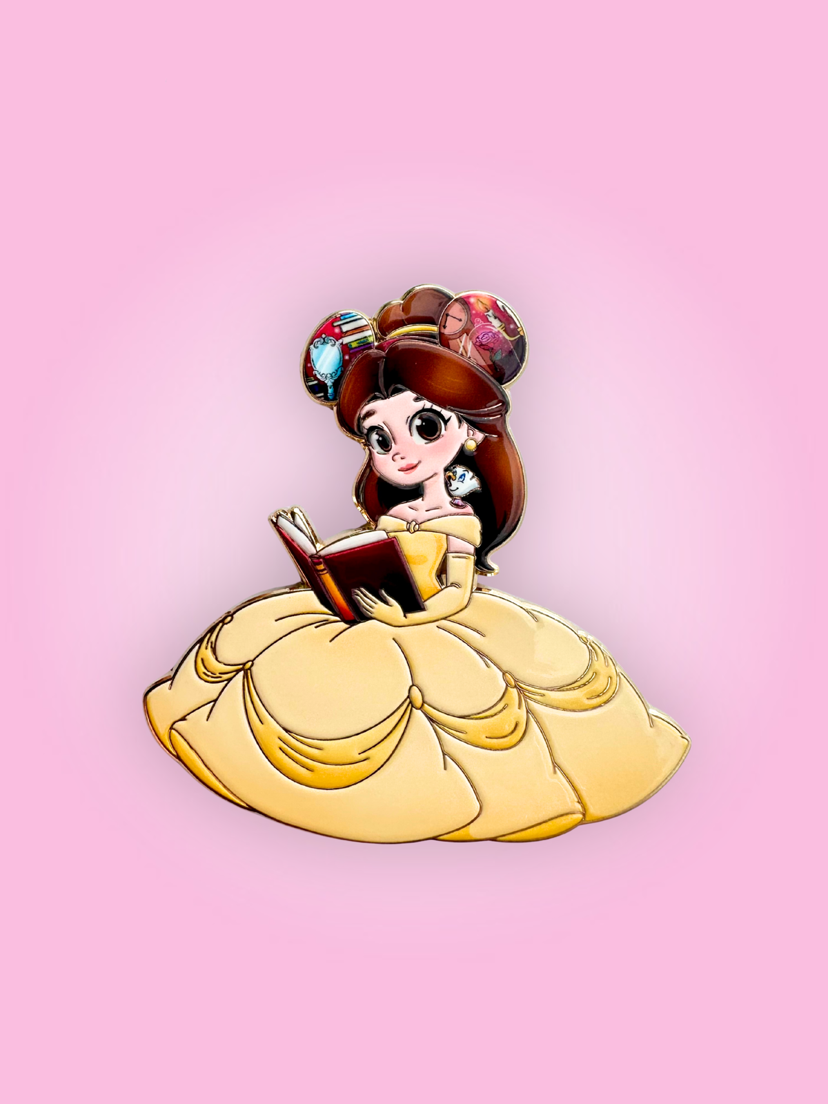 "We're All Ears" Belle Fantasy Pin