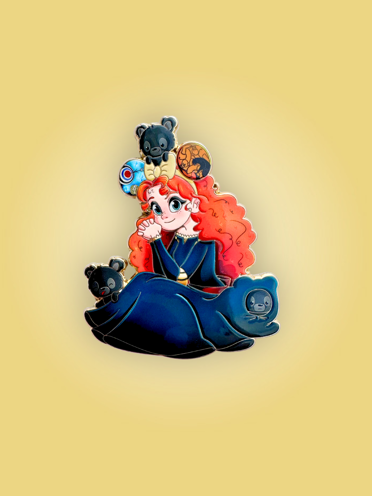 "We're All Ears" Merida Fantasy Pin
