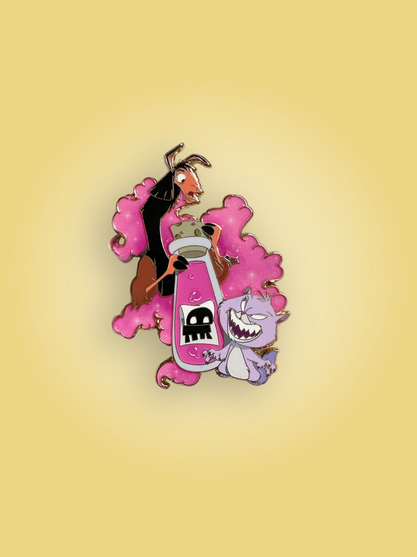 “Alchemy of Mischief” Kuzco & Yzma Fantasy Pin