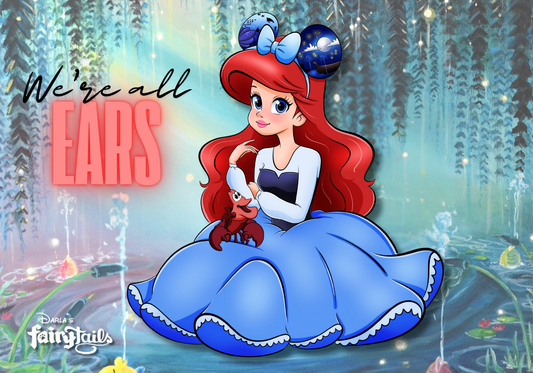 "We're All Ears" Ariel Fantasy Pin