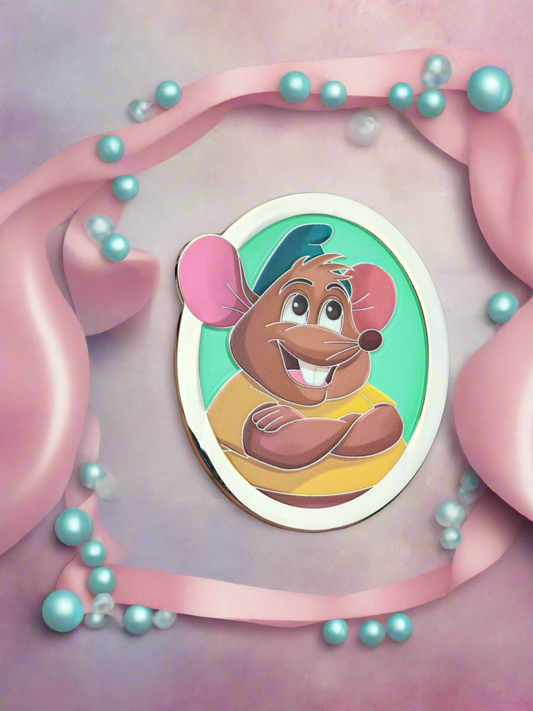 Enchanted Pawtraits Cinderellas Gus Gus Fantasy Pin