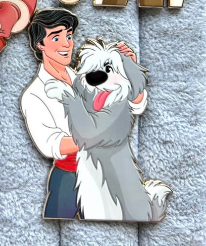 “Love Tails" Eric & Max Fantasy Pin
