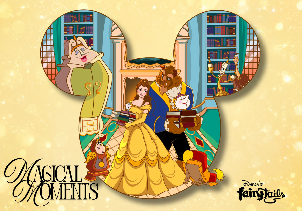 PRESALE - “Magical Memories" Beauty & The Beast Fantasy Pin