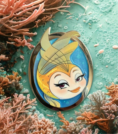 Enchanted Pawtraits Cleo Fantasy Pin