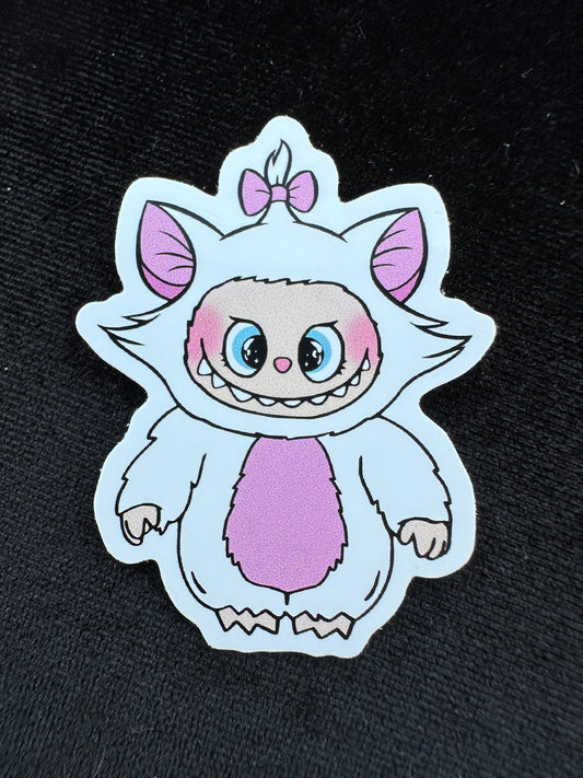 Labubu Aristocats Marie Sticker