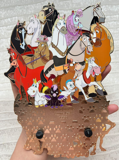 Equine Crew LE60 Jumbo Disney Horses Fantasy Pin