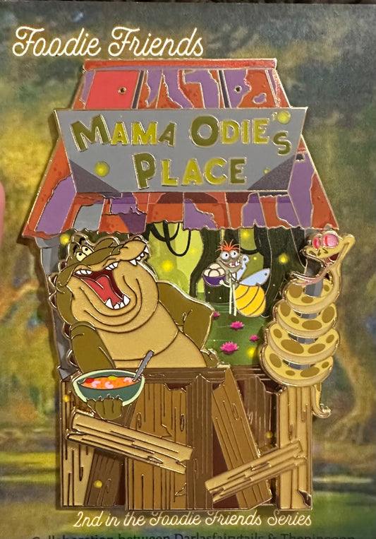 Foodie Friends “MAMA ODIES PLACE" Disney Princess & the Frog Fantasy Pin