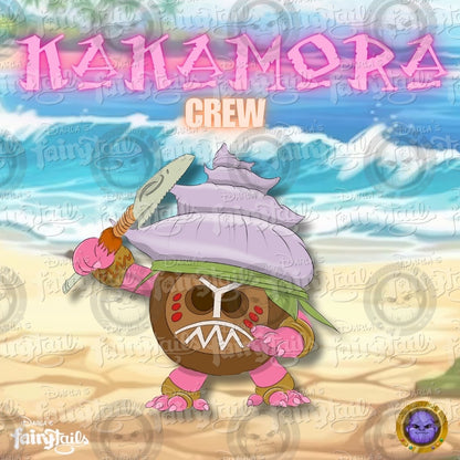 PRESALE - Kakamora Crew Set of 4 LE30 Disney Moana Fantasy Pin