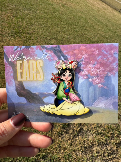 "We're All Ears" Mulan Fantasy Pin