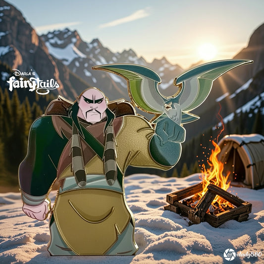 "Evil Tails" Shan Yu Fantasy Pin