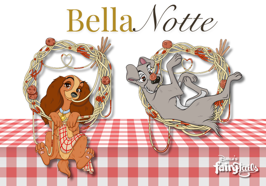 PRESALE - "Bella Notte" Lady and the Tramp Fantasy Pin