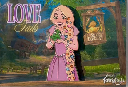 Love Tails Rapunzel & Pascal Fantasy Pin