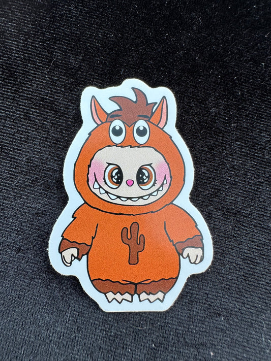 Labubu Toy Story Bullseye Sticker