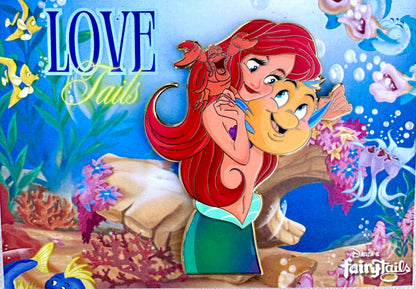 Love Tails Ariel, Flounder & Sebastian Fantasy Pin